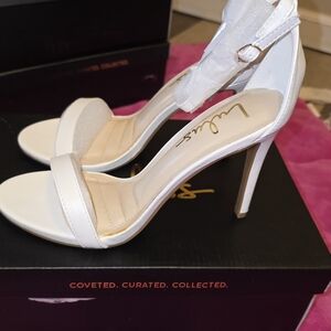 Lulu's White Heels